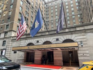 Entrance to InterContinental Barclay New York