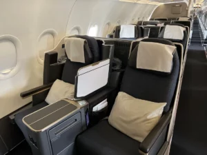Gulf Air A321 business class seat